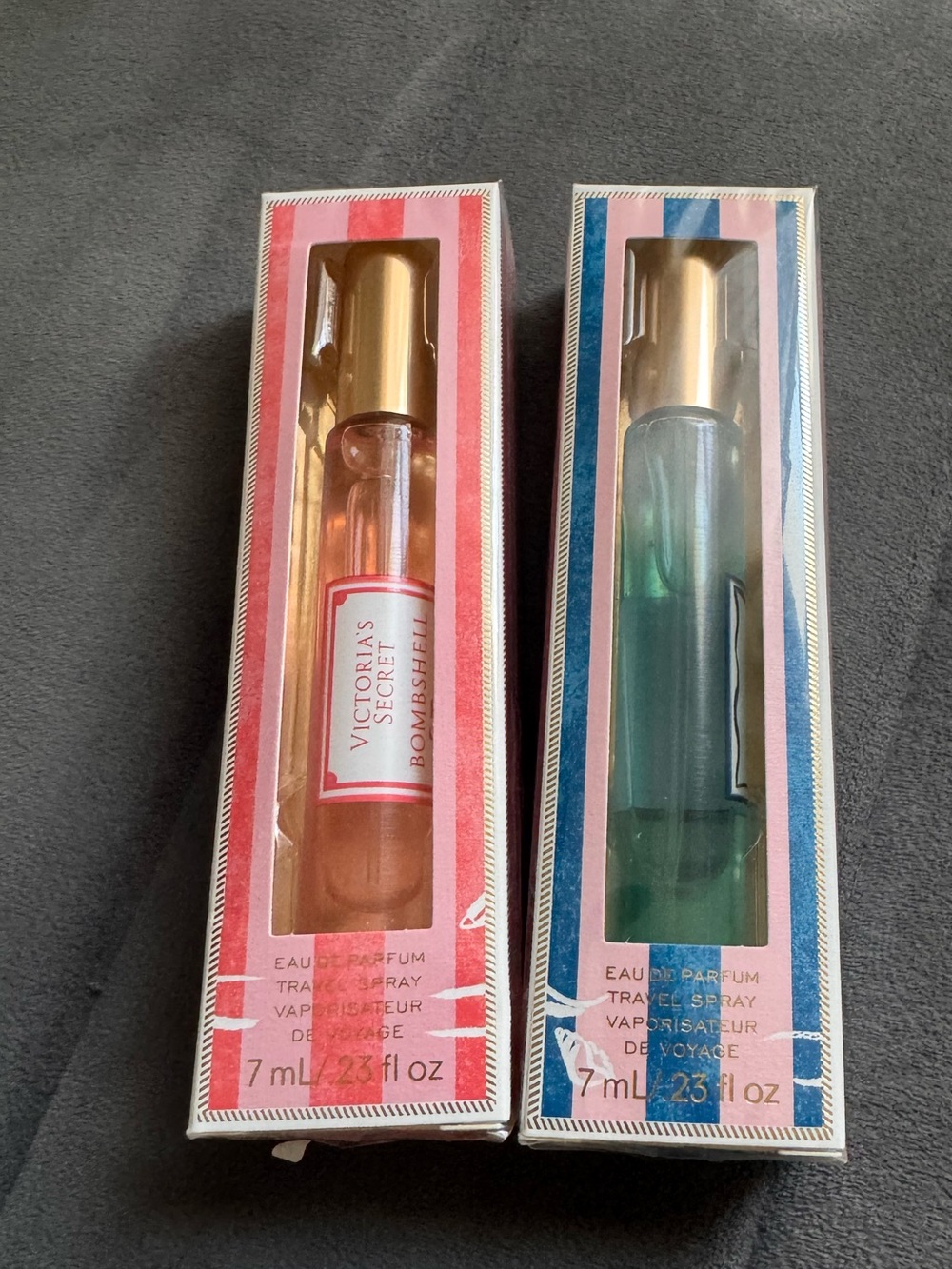 Victoria's Secret Pink & Blue Travel Spray Duo